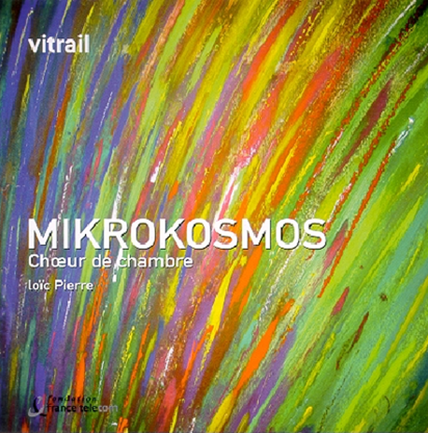 Mikrokosmos, vitrail
